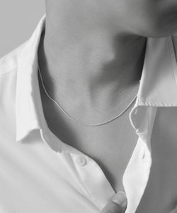 Simple Narrow Necklace［Silver925］