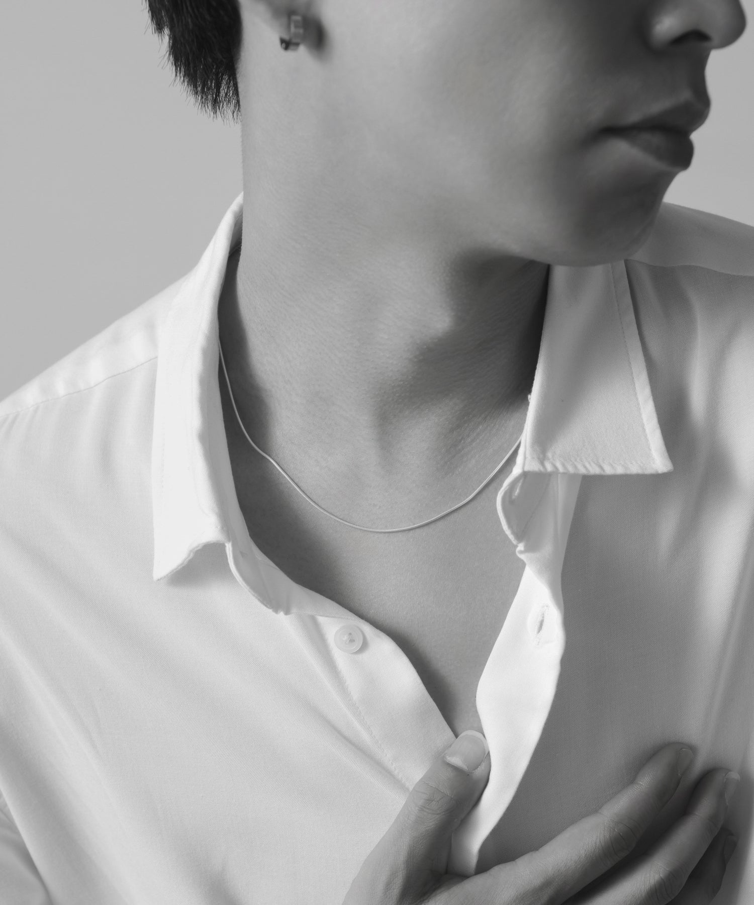 Simple Narrow Necklace［Silver925］ | 大人のメンズネックレス通販