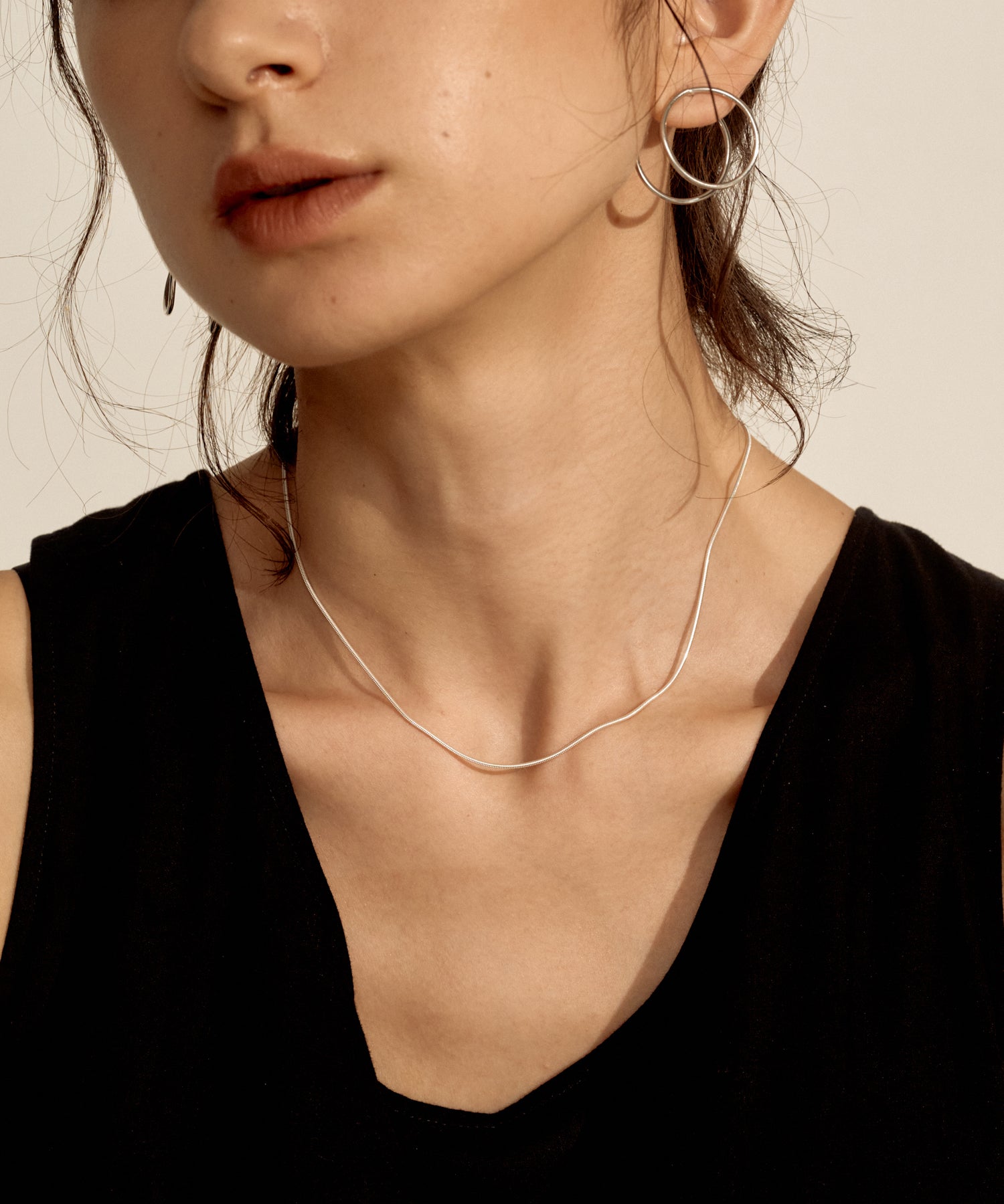 Simple Narrow Necklace［Silver925］ | 大人のメンズネックレス