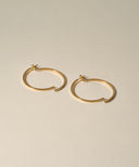 Slim Hoop Pierce［Stainless］