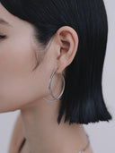 Slim Hoop Pierce［Stainless］