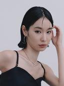 Slim Hoop Pierce［Stainless］