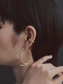 Slim Hoop Pierce［Stainless］