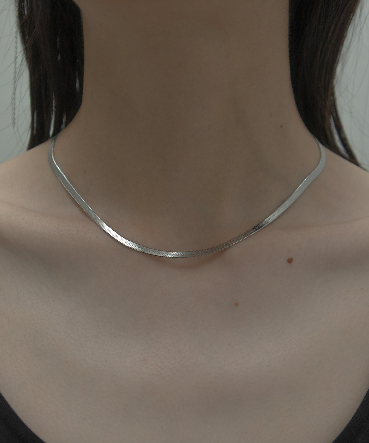 Snake Chain Necklace［Stainless］ | 大人の毎日使える