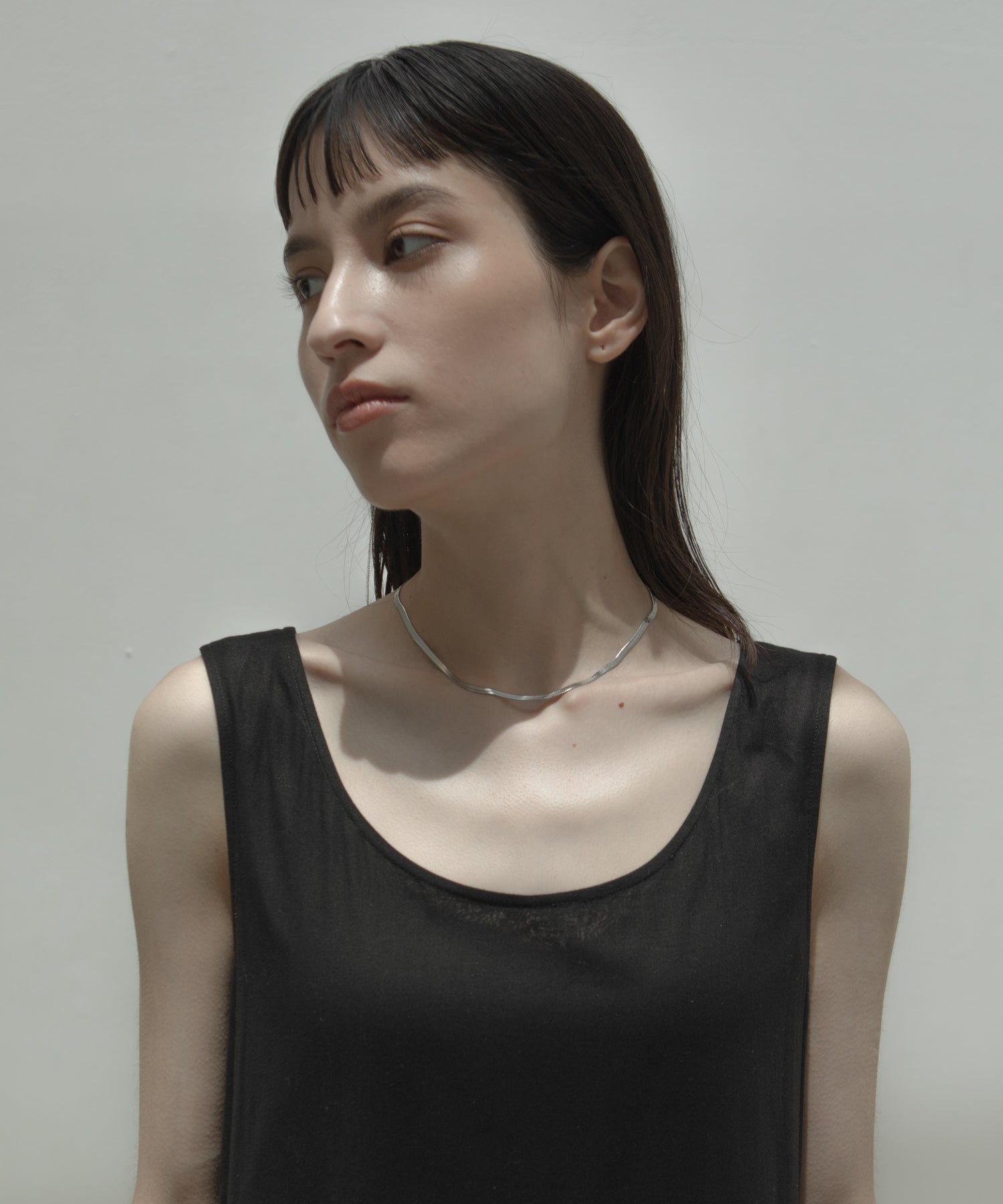 Snake Chain Necklace［Stainless］ | 大人の毎日使えるネックレス通販