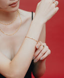 Spiral Chain Bracelet［Silver925］