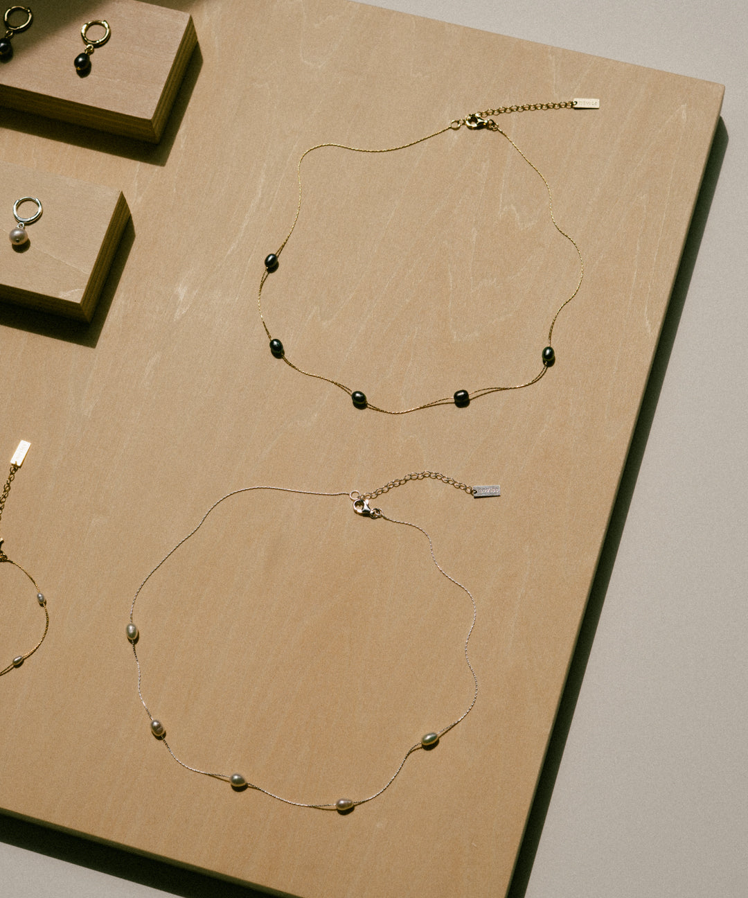 Station Pearl Necklace［Silver925］ | 大人のためのネックレス通販