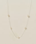 Station Pearl Necklace［Silver925］