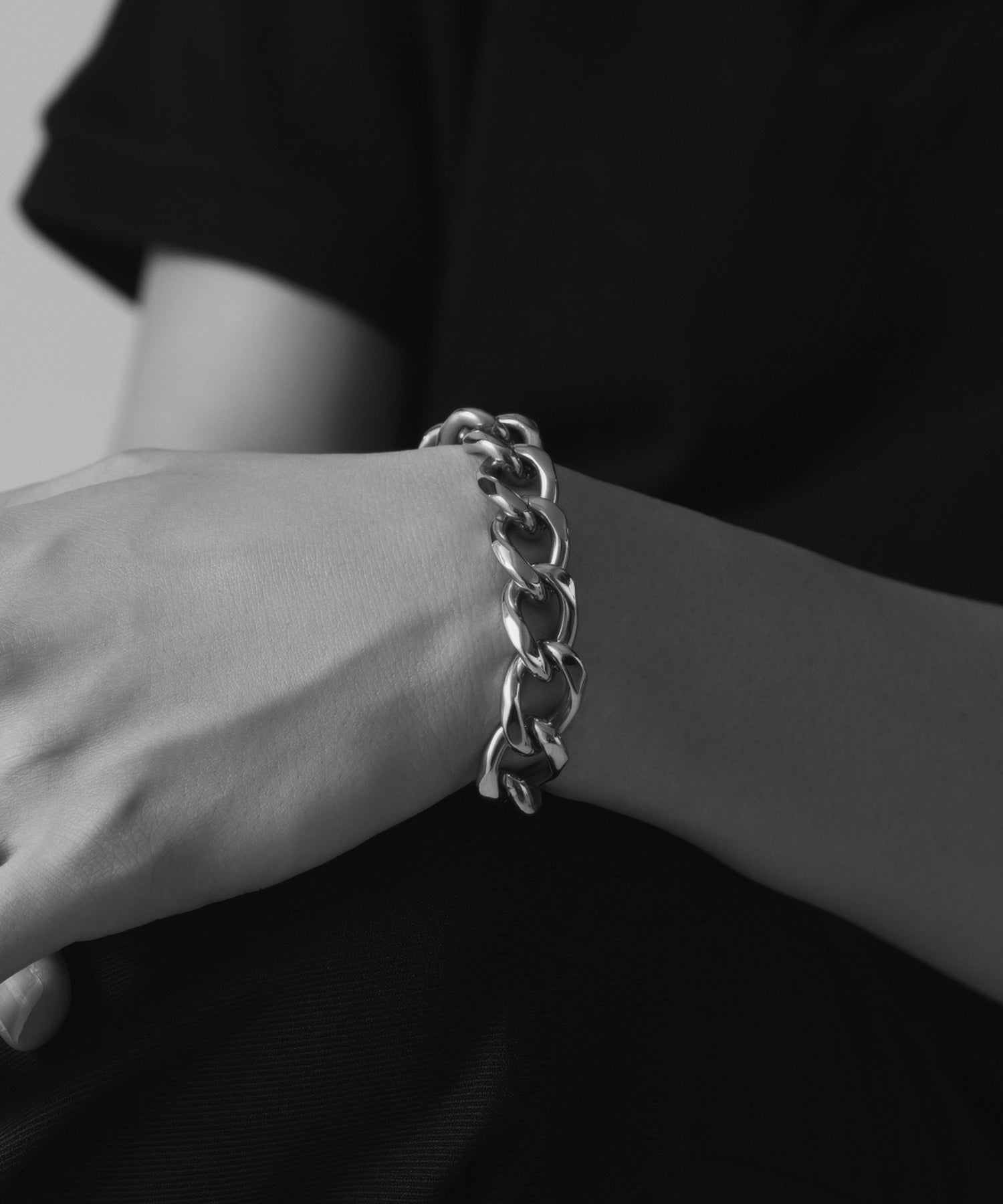 Thick Chain Bracelet［Stainless］ | 大人のメンズブレスレット通販