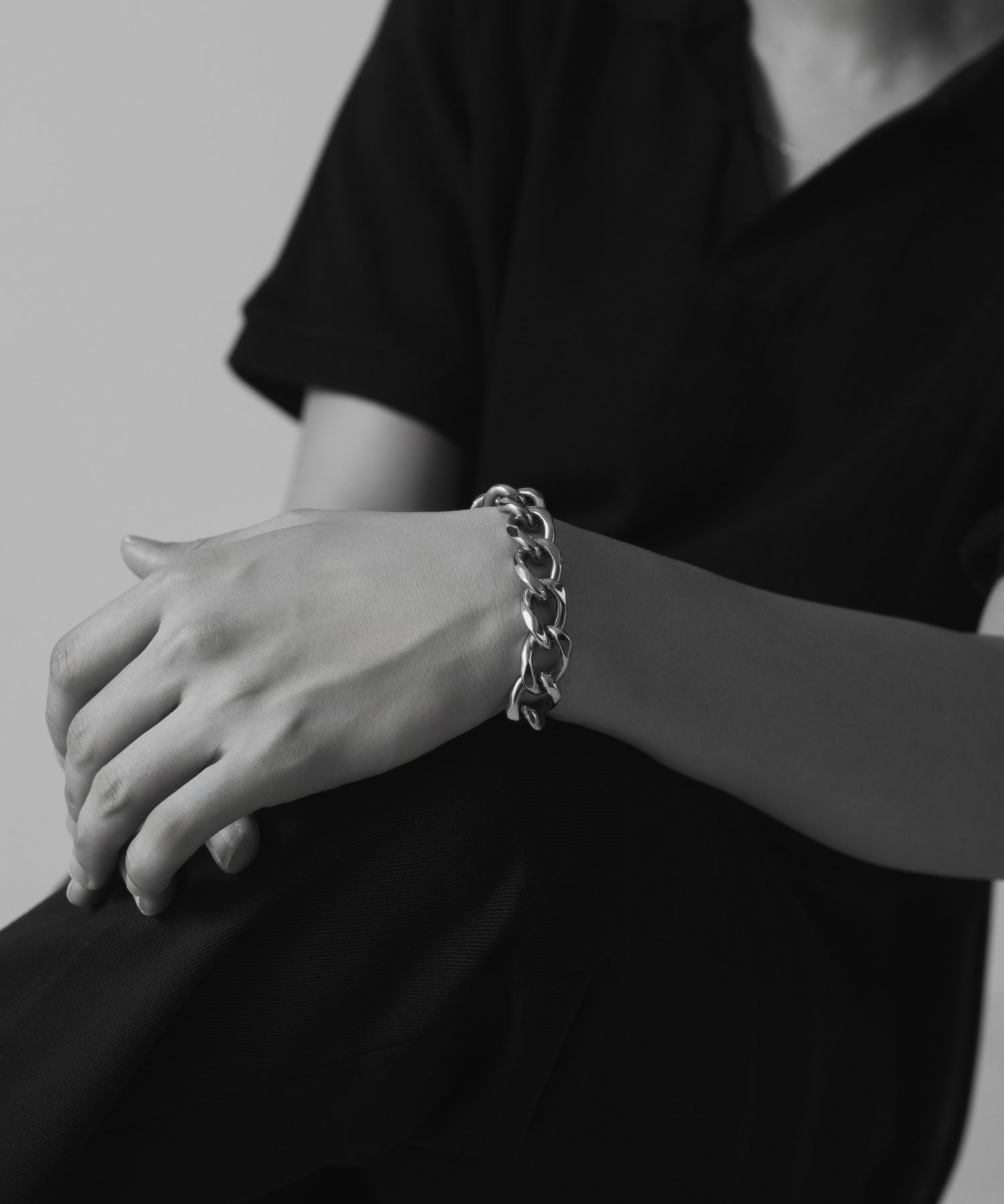 Thick Chain Bracelet［Stainless］ | 大人のメンズブレスレット通販