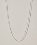 Thin Curb Chain Necklace［Silver925］