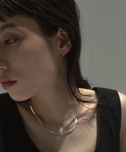 Thin Hoop Pierce（1.0cm）［Silver925］