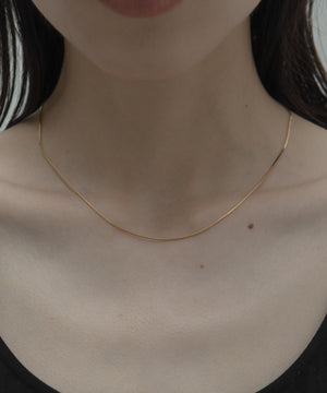 Thin Snake Chain Necklace［Silver925］ | 大人の毎日使える 