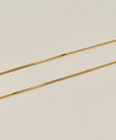 Thin Snake Chain Necklace［Silver925］