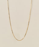 Thin Snake Chain Necklace［Silver925］