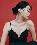 Thin Snake Chain Necklace［Silver925］