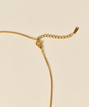 Thin Gourmette Chain Necklace［Stainless］