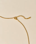 Thin Oval Link Chain Necklace［Stainless］