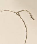 Thin Oval Link Chain Necklace［Stainless］