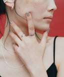 Twist Rope Ring 3set［Stainless］