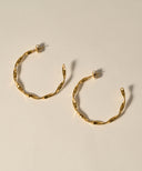 Twist Hoop Pierce［Stainless］