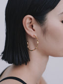 Twist Hoop Pierce［Stainless］