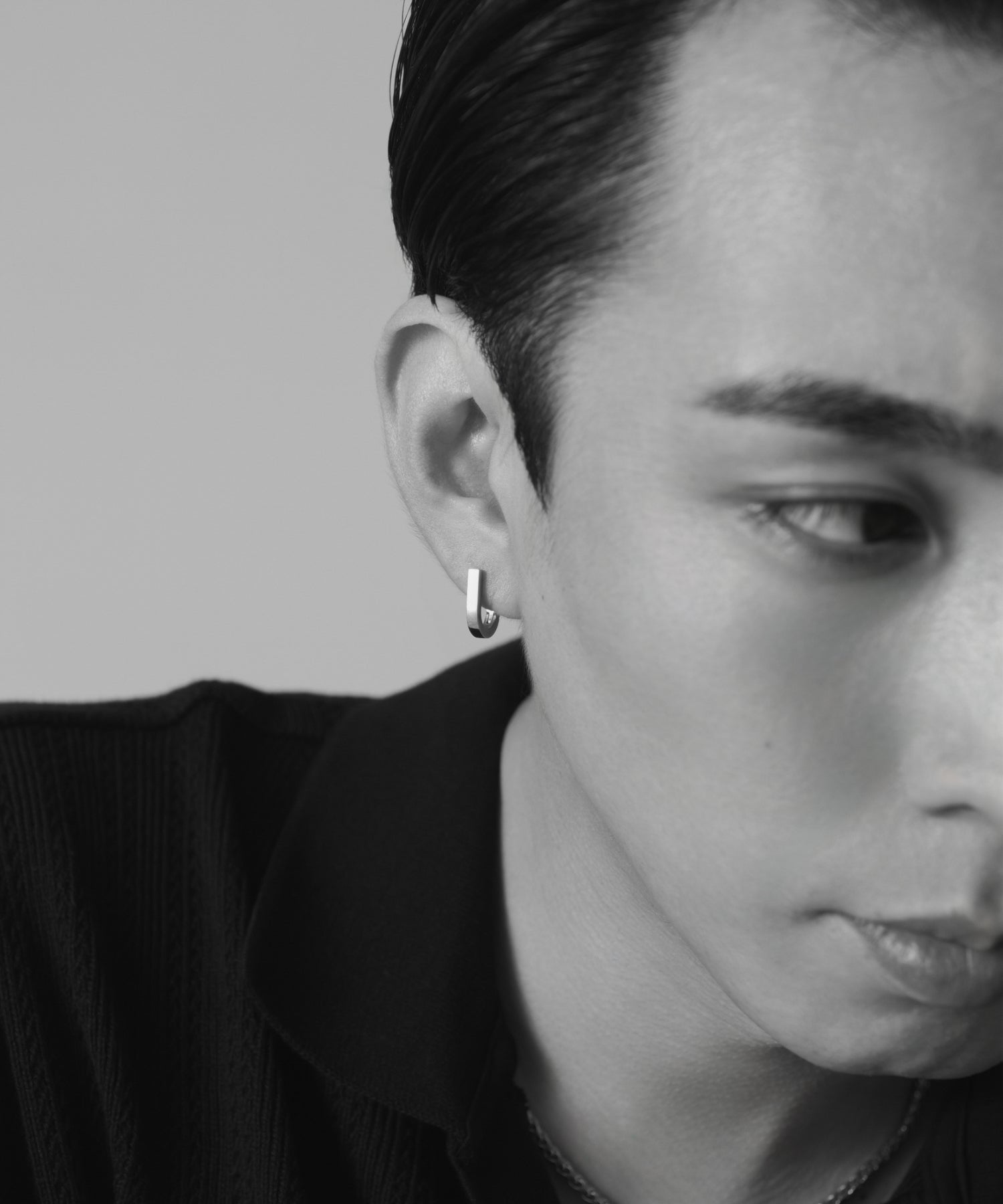 U Hoop Pierce［Stainless］ | 毎日使える大人のメンズピアス通販