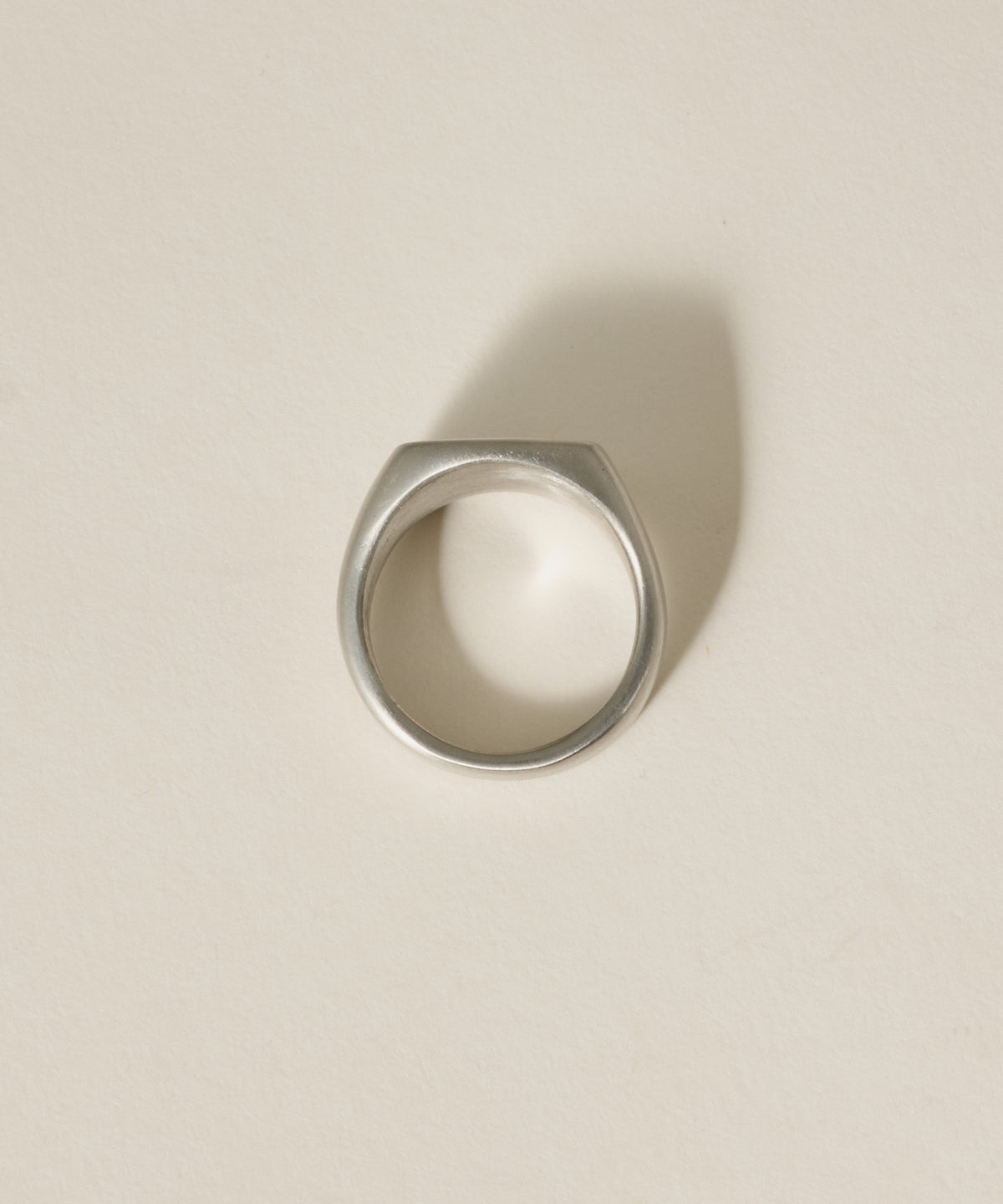Vintage Square Signet Ring［Stainless］ | 大人のメンズリング通販 