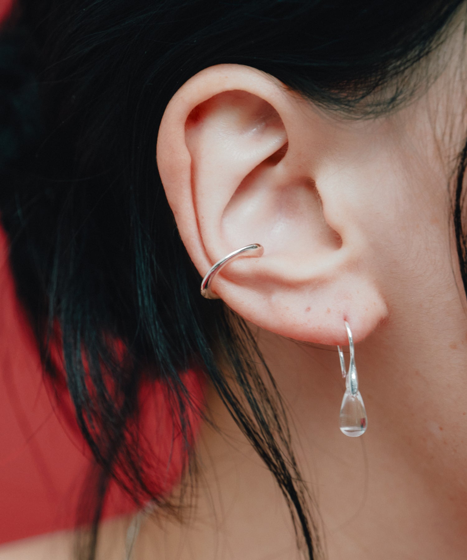 SILVER925 WAVE EARCUFF/シルバー/ピアス/イヤーカフ Wave Ear Cuff［Silver925］ | 大人のための毎日使えるイヤーカフ通販
