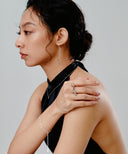 Wave Line Ring［Stainless］