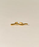 Wave Line Ring［Stainless］