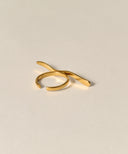 Wave Line Ring［Stainless］