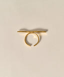 Wave Line Ring［Stainless］