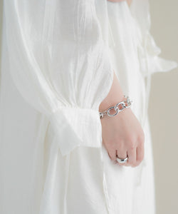 Snake Chain Necklace & Volume Ring