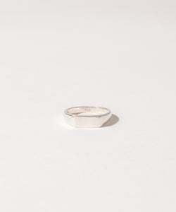 Rectangle Signet Ring［Silver925］