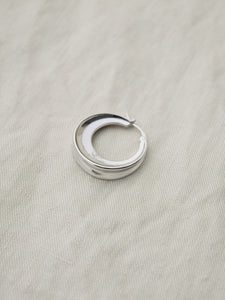 Wide Arc Hoop Pierce