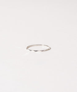 Thin Multi Sided Ring［Silver925］