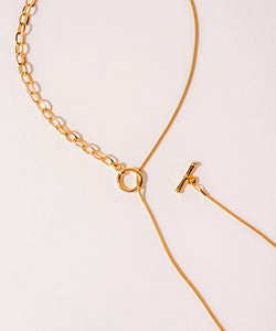 Mix Long Chain Necklace | 感度の高い大人のプチプラネックレス通販