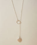 Baroque Pearl Lariat Necklace［Silver925］ 