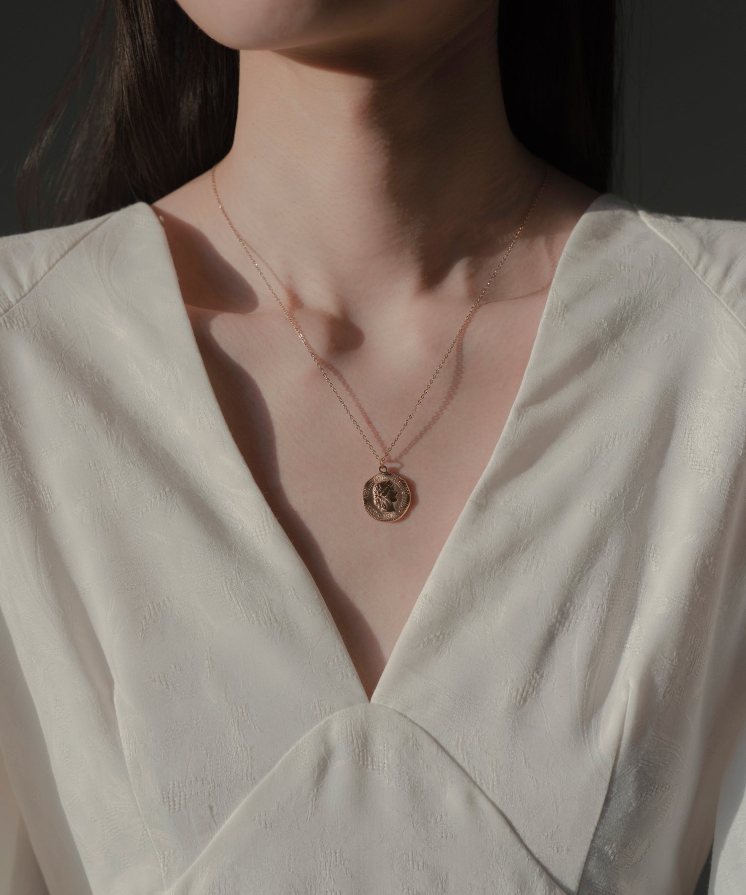 Coin Necklace［Stainless］ | 大人のための毎日使えるネックレス通販