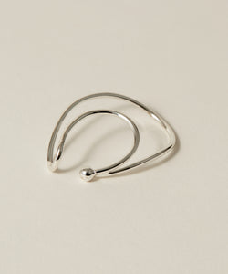 Double Large Hoop Ear Cuff 