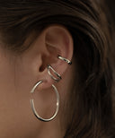 Double Nuance Hoop Ear Cuff