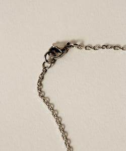 Drop Pearl Long Necklace［Stainless］