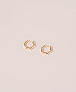 Hexagon Hoop Pierce