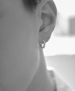 Hexagon Hoop Pierce