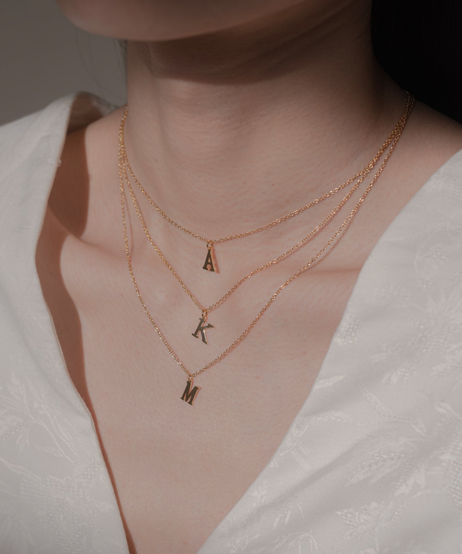 Initial Necklace［Stainless］ | 大人のための毎日使えるネックレス