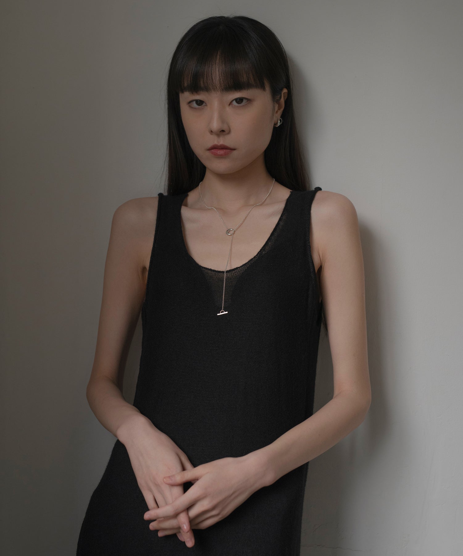 Mantel Lariat Necklace［Silver925］ | 大人の毎日使えるネックレス