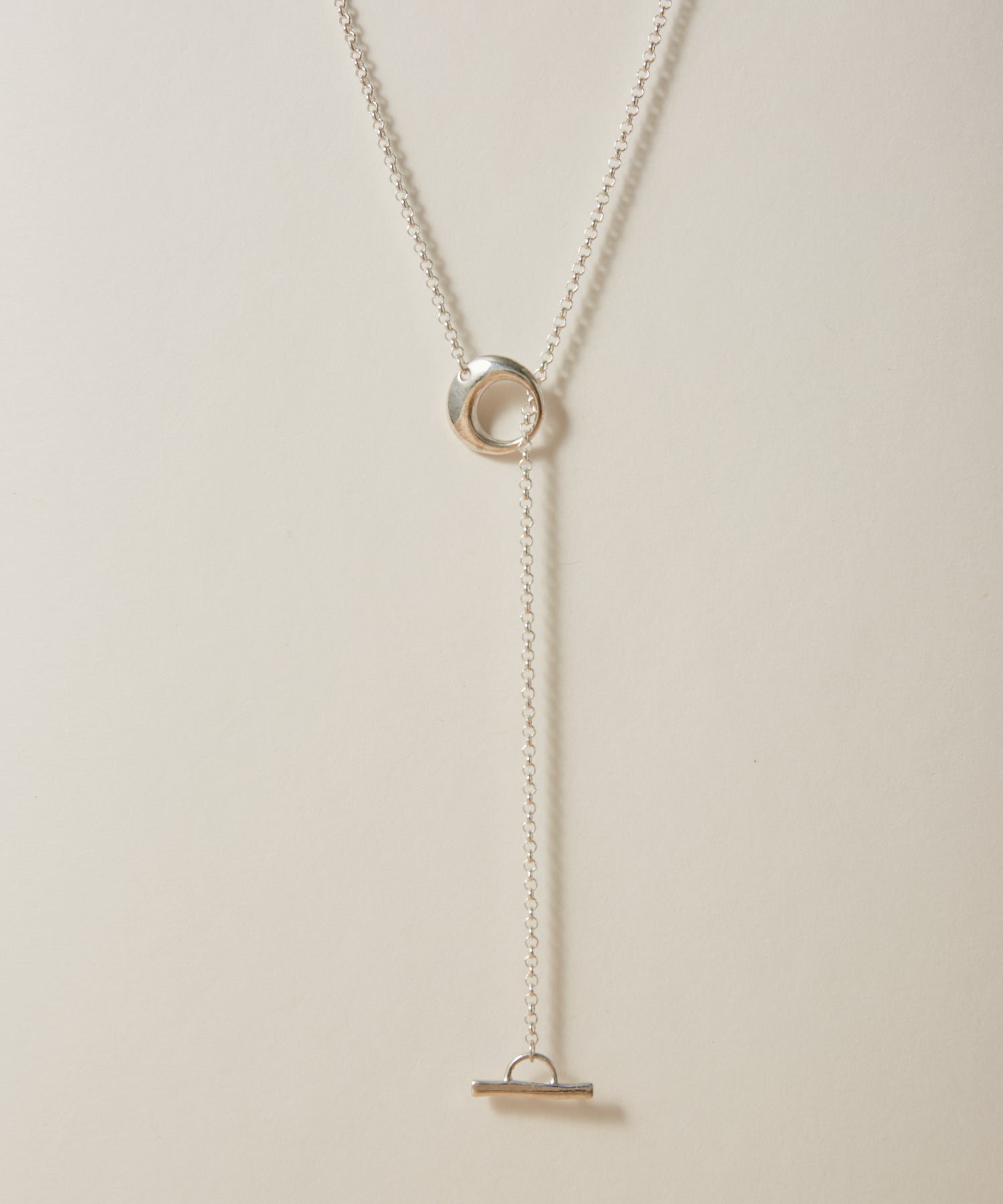 Mantel Lariat Necklace［Silver925］ | 大人の毎日使えるネックレス