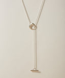 Mantel Lariat Necklace［Silver925］ 