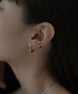 Open Hoop Ear Cuff [Stainless] (for both ears)